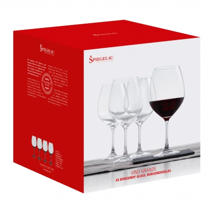 Vino Grande Wine Glass Burgundy 71cl, 4-pack