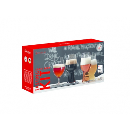 Craft Beer Glasses Kit 4-pack