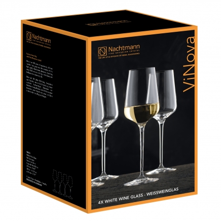 ViNova White Wine Glass 38cl, 4-pack