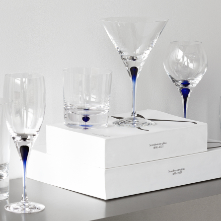 Intermezzo Blue Martini Glass, 25cl