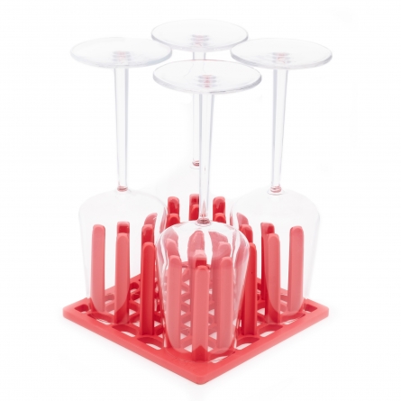 Tipple Glass stand Red