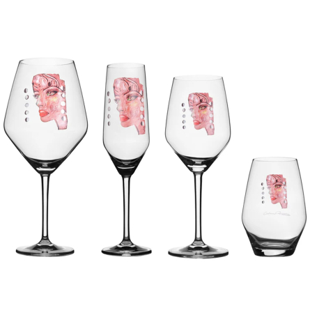 Moonlight Queen Mug 35cl, Pink