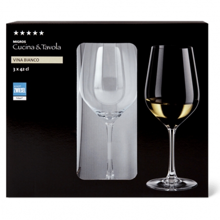 Vina White Wine Glass 40cl, 3-pack