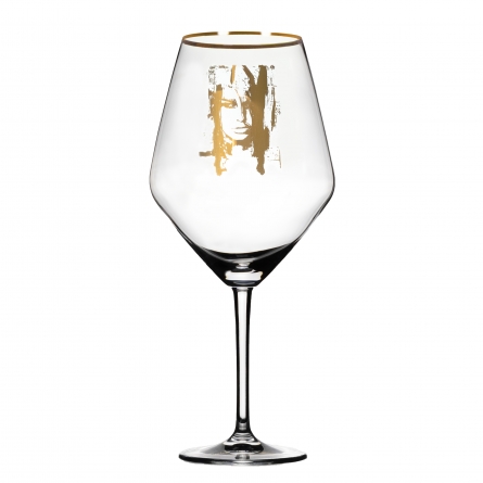 Wild Woman Gold Wine Glass, 75cl
