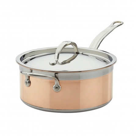 Copper Bond Pot With Extra Handle 22 cm 3.8L