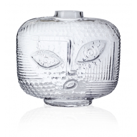 Luna Vase Clear H 19.5cm