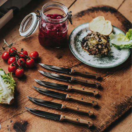BBQ Stekkniv, 6-pack