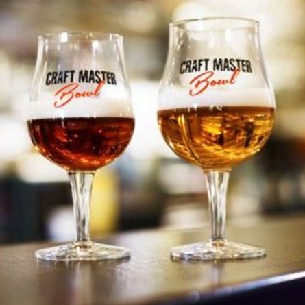 Craft Master Beer Glasses 37cl, 6-pack