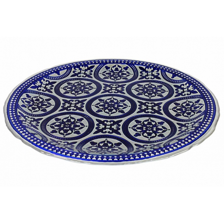Marrakesh Dish Blue Master