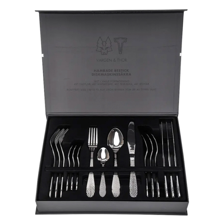 Frost Gr&aring;fot bestickset 16 delar st&aring;l