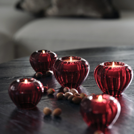 Hazel Votive Red, 10cm