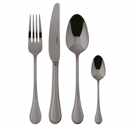 Royal Smoke Cutlery Set, 24 pieces