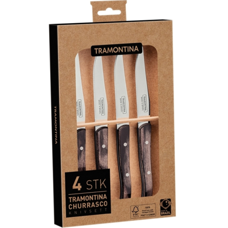 Tramontina Churrasco Grill Knife Set – 4 pieces