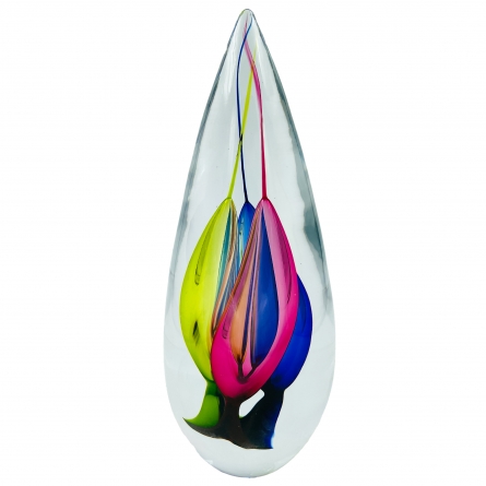 Tricolor Fire, Mellan H 30,5cm