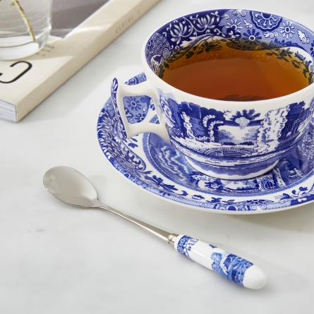 Blue Italian Teaspoon 15cm, 6-pack