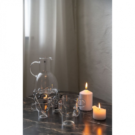 Glass Mug Clear 25cl, 2-pack