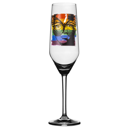 Golden Butterfly Champagneglas 30cl, HBTQ