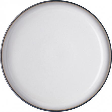 Studio grey white medium Coupe plate ø 21 cm