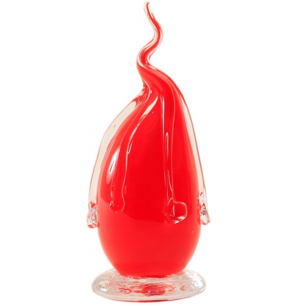 Flames Red H 20cm