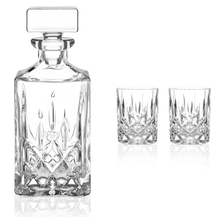 Noblesse Set Carafe & 2st Whisky Glasses