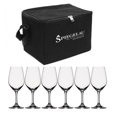 Expert vinglas & väska 26cl, 6-pack Svart