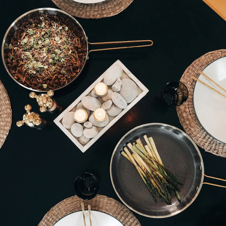 Arvet Modell XB stekpanna 28 cm matt svart