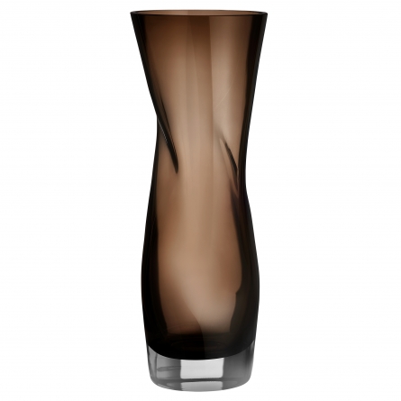 Squeeze Vase Smokey Brown, 34cm