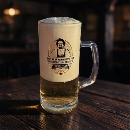 Edward Blom Beer Mug 50 cl &ndash; No 1: So Pointless
