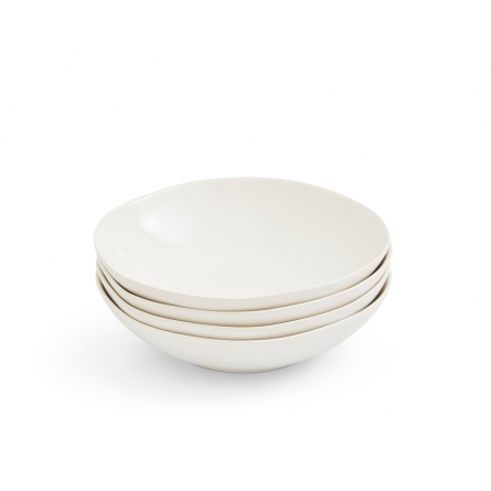 Arbor Cream Pasta Bowl 23cm, 4-pack