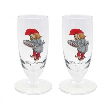 Shot glass Santa Girl 5cl, 2-pack