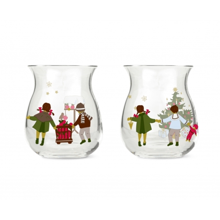 Holmegaard Christmas Tealight 2022, H7,5cm 2-pack