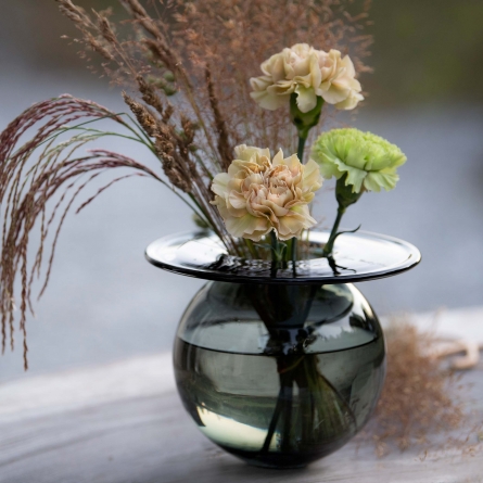 Boblen Vase Smoke, Ø 20cm