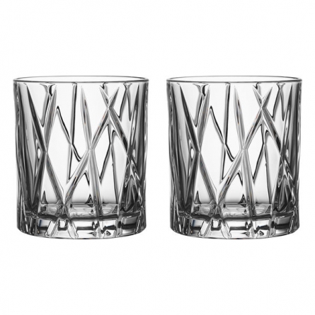 City Whisky Glass Old Fashioned 25cl, 2-pack