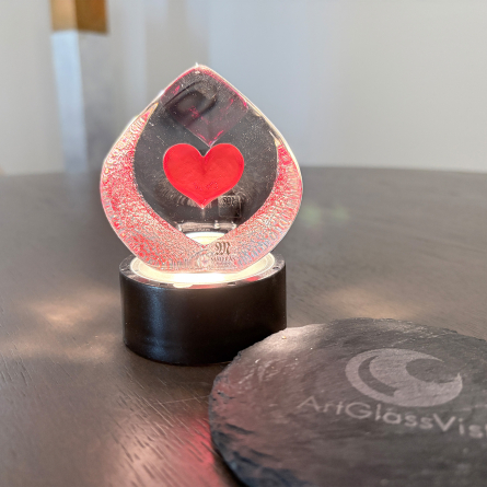 Lysbund, &Oslash; 6 cm