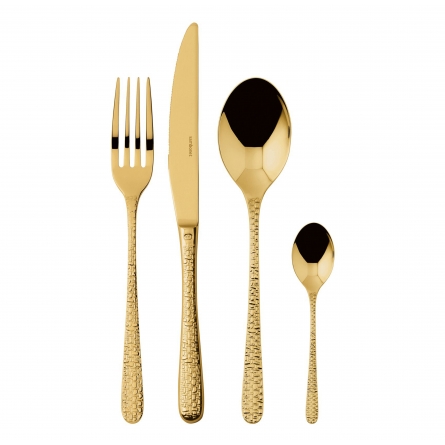 Venezia Gold Cutlery Set, 24 pieces
