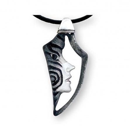 Amazona Necklace Black/Grey