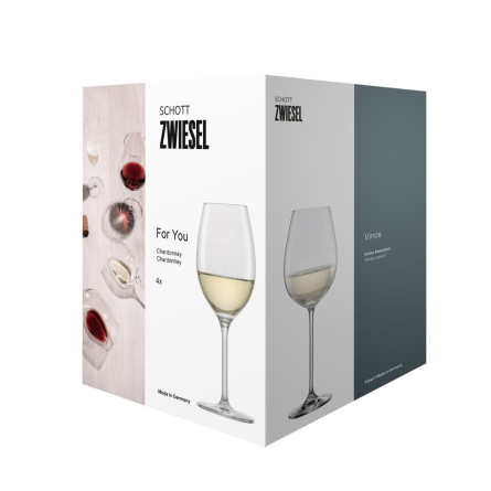 For You Vinglas Chardonnay 37cl, 4-pack