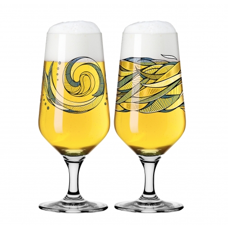Beer Glass Brauchzeit Pilsner NO:3 & 4
