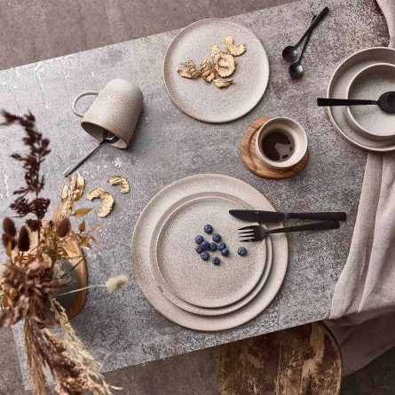 Raw Beige Sand Bowl, Ø 13,5cm