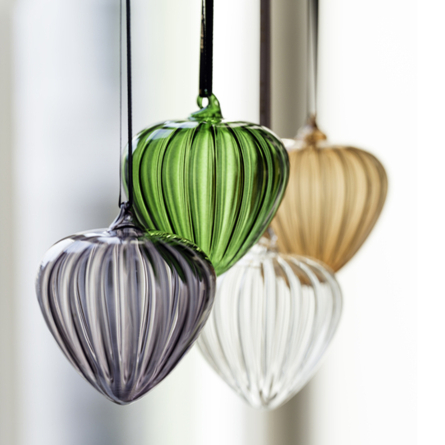 Hazel Christmas Ornament, Black
