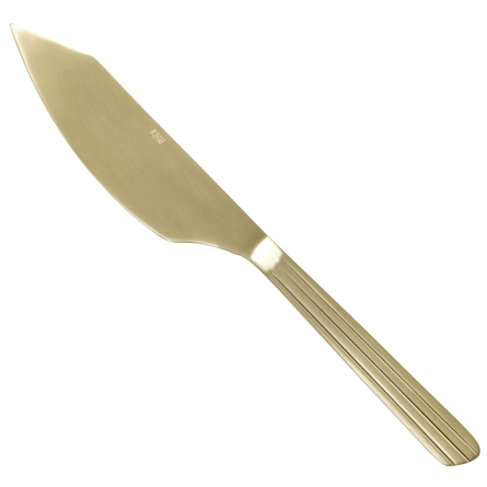 Raw Cake Knife, Gold