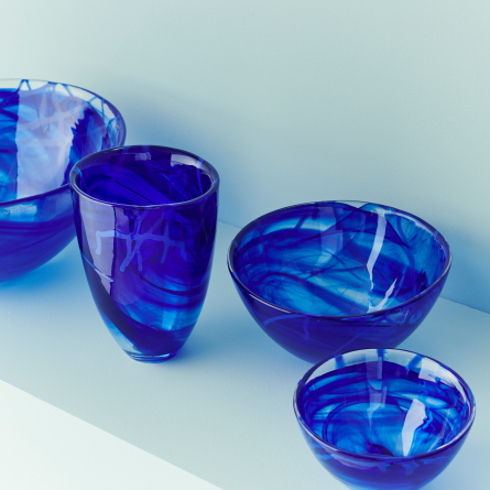Contrast Bowl Blue, Ø 35cm