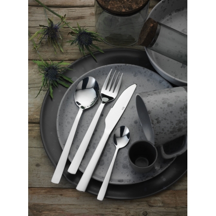 Raw Mirror Polish Cutlery, 16 pieces