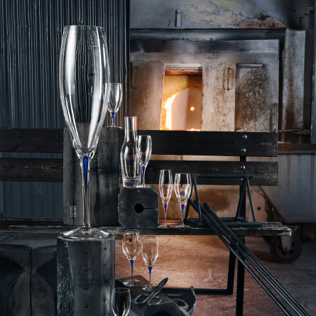 Intermezzo Blue Champagne Glass, 26cl