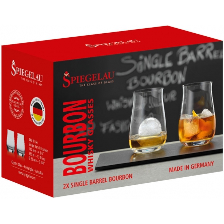 Single Barrel Bourbon Glass 38cl, 2-pack