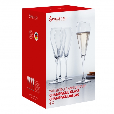 Willsberger Anniversary Champagnerglas 24cl, 4-pack