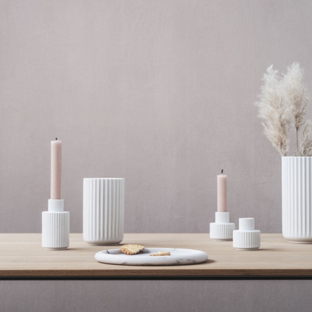 Lyngby Candlestick 7cm