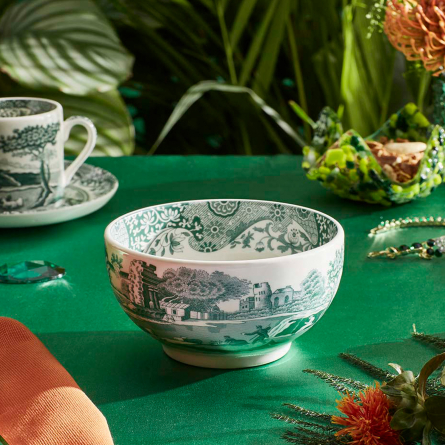 Heritage Green Italian Skål, Ø 11cm