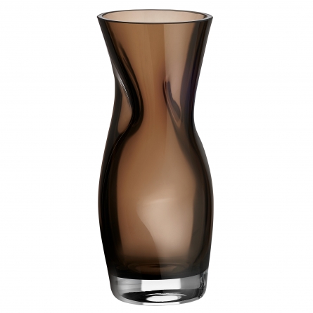 Squeeze Vase Smokey Brown, 23cm