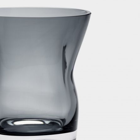 Squeeze Vase Bluish Grey, 18cm